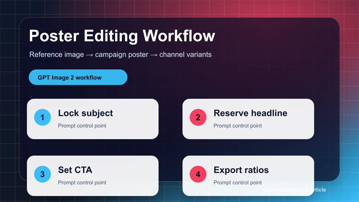 Online AI Image Editing Playbook: Turn One Reference into Posters, Infographics, UI Mockups, and Ads